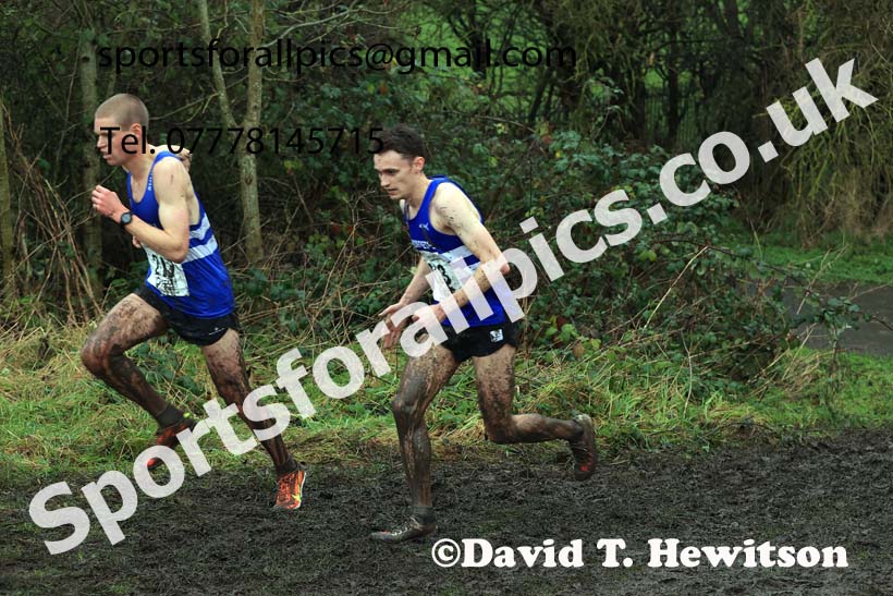 Senior mens 2023 North Eastern Cross Country Champs., Temple Park, South Shields. Photo: David T. Hewitson/Sports for All Pics